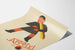 Poster vintage Appetyl - Illustrazione giocosa con bambino e baguette