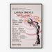 Poster vintage musicale Applauso con Lauren Bacall