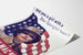 Poster vintage militare femminile Star-Spangled Heart