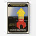 Poster vintage Evoluzione delle classi nel mestiere