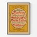 Poster vintage Arno Holz Dafnis Stress Sauf et Vénus Lieder 1904