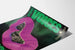 Poster artistico Voices Visions con isola colorata