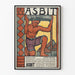 Poster vintage ASBIT per coperture leggere e durevoli