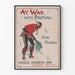 Poster decorativo murale At War With Pontiac di Kirk Munroe
