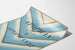 Poster pubblicitario vintage Atophan Cruet Atophanyl blu e bianco