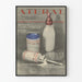 Poster pubblicitario vintage ATURAL per alimentazione infantile