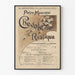 Poster vintage Cavalleria Rustica Pietro Mascagni
