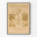 Poster commemorativo Al Popolo Francese 1914-1918