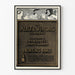 Poster pubblicitario vintage Ault & Wiborg Company in stampa