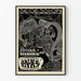 Poster vintage Secessione Ault & Wiborg che racchiude l'arte déco