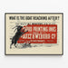 Poster pubblicitario vintage Ault & Wiborg - Inchiostro di stampa — quadro incorniciato alla parete