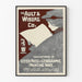 Poster pubblicitario vintage Ault & Wiborg - Inchiostri di stampa