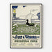 Poster vintage Ault & Wiborg - Inchiostro di stampa classico