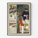 Poster pubblicitario vintage in inchiostro di stampa Ault & Wiborg