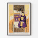 Poster pubblicitario vintage in inchiostro litografico Ault & Wiborg 1902