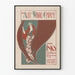 Poster pubblicitario vintage Ault & Wiborg Company in litografia
