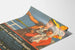 Poster vintage escursione Lauenburger Dampfern a Amburgo