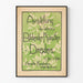 Poster vintage esposizione artisti dresdois