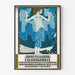 Poster artistico vintage per esposizione L.H. Jungnickel