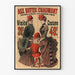 Poster vintage Aux Buttes Chaumont – Moda e costumi d'epoca