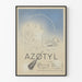 Poster pubblicitario vintage Azotyl per stati di denutrizione e carenza