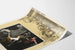 Poster artigianale vintage « Back Room Boys » Manutenzione Automobilistica