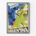 Poster decorativo murale Ballets Espagnols Argentina