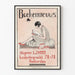 Poster vintage 'Boekennieuws' edizione L.J. Veen Amsterdam