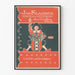 Poster Jan Klaassen stile vintage 1913 Art déco