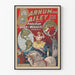 Poster vintage Barnum and Bailey - Programma ufficiale e Libro delle Meraviglie