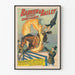Poster vintage Barnum & Bailey spettacolo equestre audace