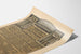 Poster vintage Basler Gesangverein Lisztfeier Münster Basel 1911