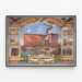Poster vintage Bay State Brewery - Jones, Johnson & Co Boston — quadro incorniciato alla parete