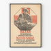 Poster vintage Bazar Croce Rossa 1922 - Decorazione murale solidale