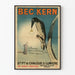 Poster vintage Bec Kern - Decorazione murale luminosa e artistica