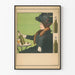 Poster vintage Beck's Key Beer stile Art Nouveau