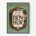 Poster vintage Ben-Hur Deposito Teatro Illinois Chicago