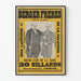 Poster vintage Berger Frères Professores di biliardo