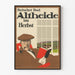Poster vintage Bad Altheide in autunno