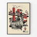 Poster vintage Binner Engraving Co. Chicago