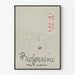 Poster vintage Bioferrine Arte Giapponese Sumo