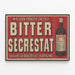 Poster vintage Bitter Secrestat - Casa fondata nel 1851 — quadro incorniciato alla parete