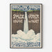 Poster decorativo Cascata d'acqua Bjornstjerne Bjornson