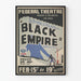 Poster Vintage Teatro Federal "Impero Nero"