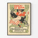 Poster vintage Bock Bier Adlerbrauerei Düsseldorf