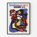 Poster decorativo astratto Boekenweek 99