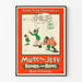 Poster vintage Mutt and Jeff Bombs and Bums Bud Fisher