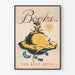Poster vintage Books The Best Gifts per decorazione murale