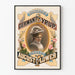 Poster vintage Boschee's German Syrup e Fiori di Agosto
