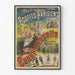 Poster vintage Bouffes-Parisiens - Cendrillonnette operetta in 4 atti